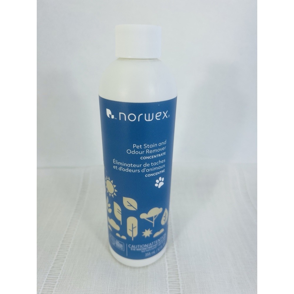 Norwex Pet Stain & Odour Remover Concentrate 12 oz 355 mL NEW Sealed